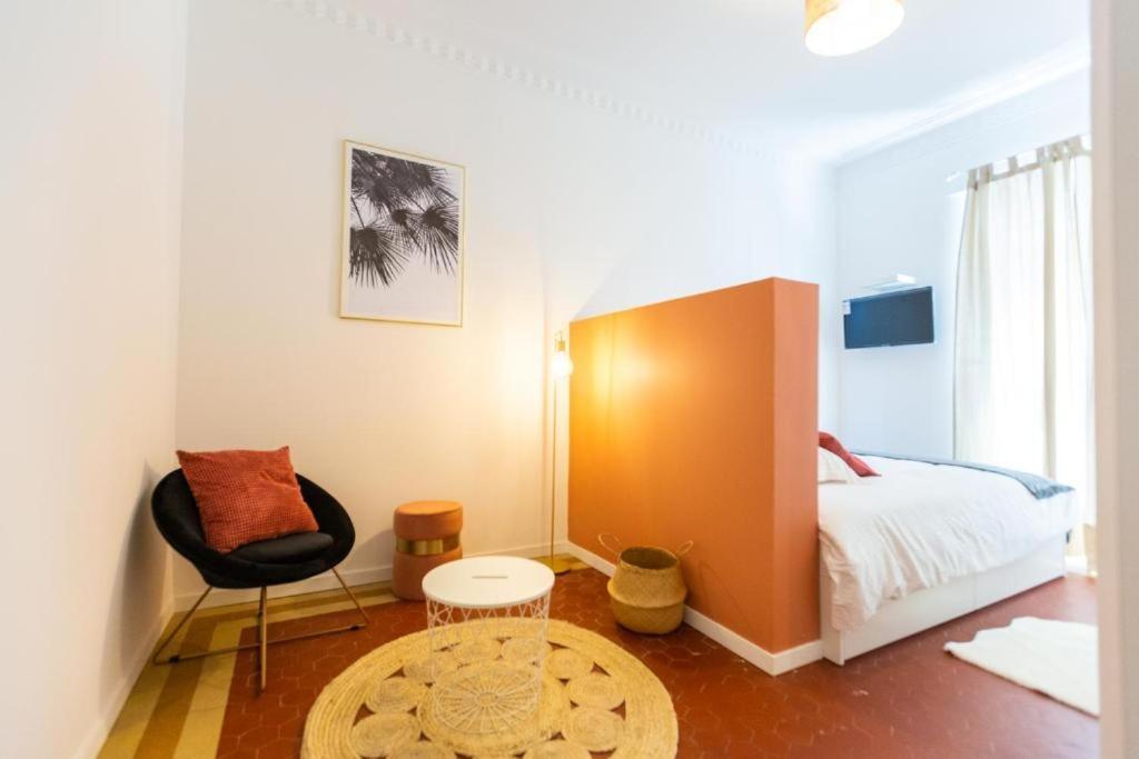 3 Min A Pied De La Gare St Charles - 3 Chambres Avec Clim, Sdb Et Tv Marseille Eksteriør bilde